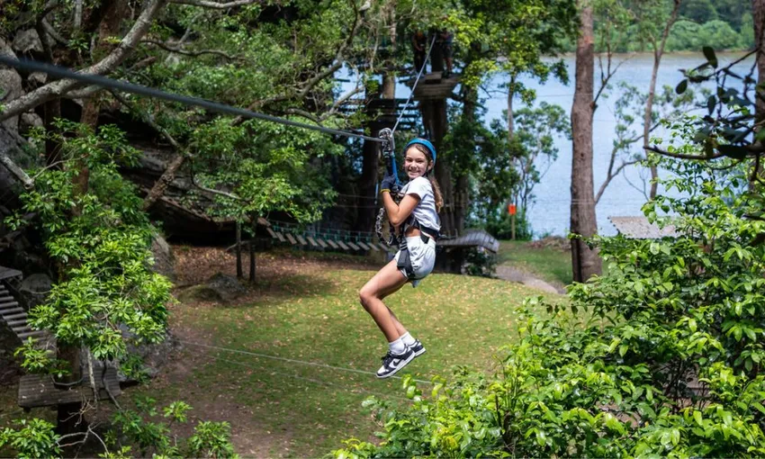 Nowra Park Tree Top Adventure Course With Zip-Lining 