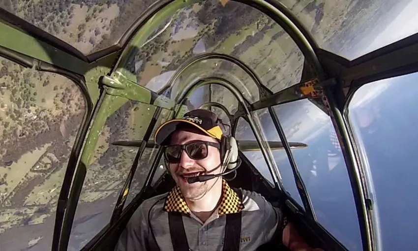 Sydney WW2 Warbird Plane Flight Over Blue Mountains 