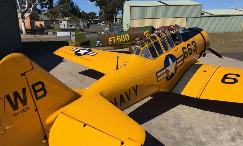Sydney WW2 Warbird Plane Flight Over Blue Mountains 