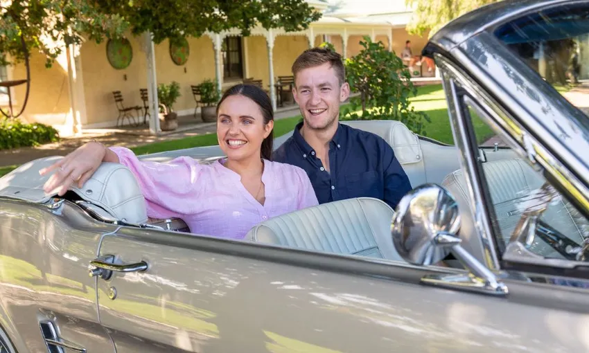 Barossa Uncut 3.5hr Mustang Convertible Tour for 2 - Barossa Valley