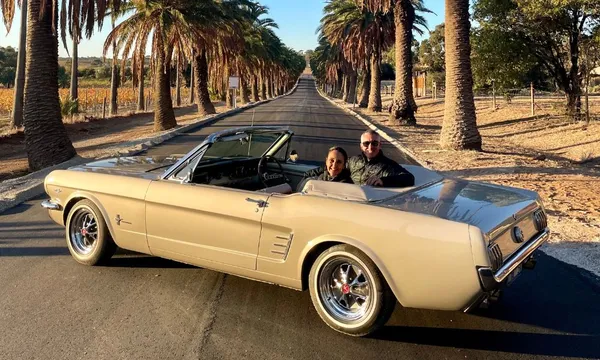 Barossa Uncut 3.5hr Mustang Convertible Tour for 2 - Barossa Valley