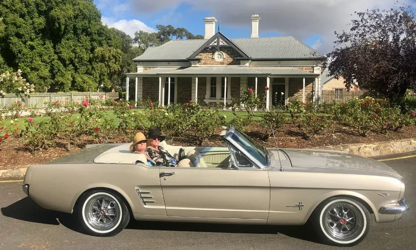 Barossa Uncut 3.5hr Mustang Convertible Tour for 2 - Barossa Valley