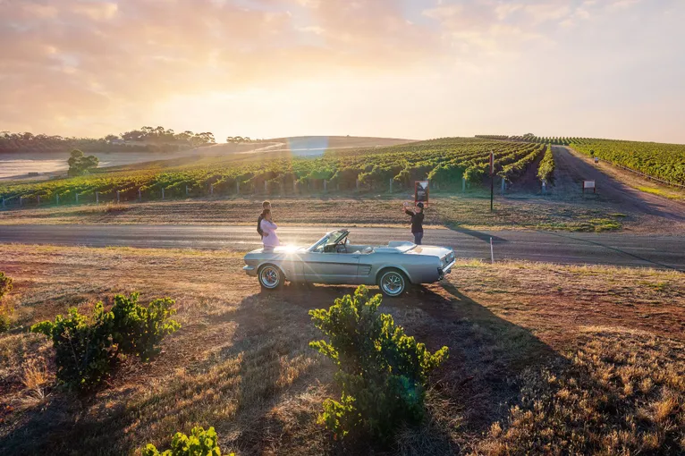 Barossa Uncut 3.5hr Mustang Convertible Tour for 2 - Barossa Valley