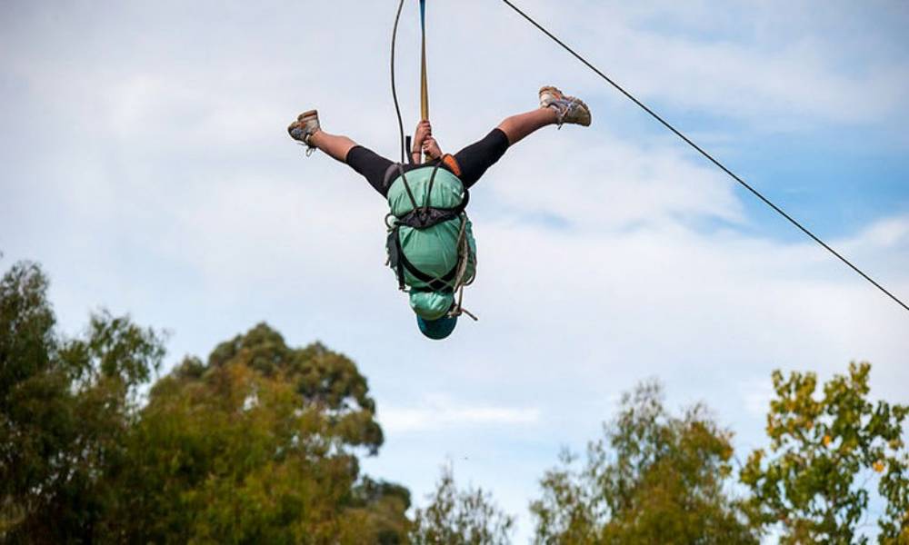 Rock Climbing, Zipline & Mega Swing Adventure - Adelaide