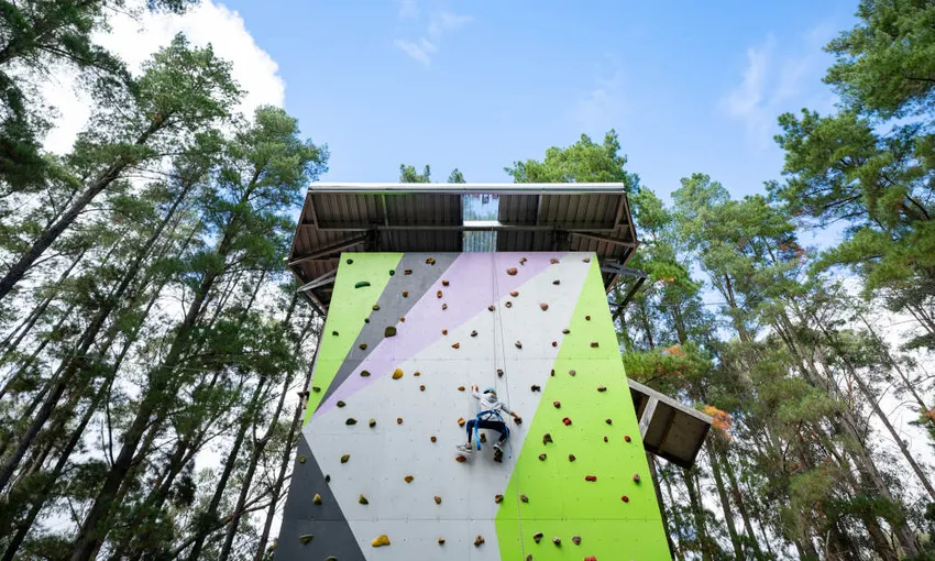 Rock Climbing and Ropes Course Experience, 70 Minutes - Adelaide