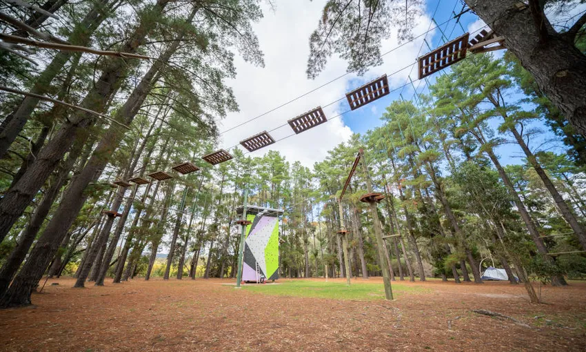 Rock Climbing and Ropes Course Experience, 70 Minutes - Adelaide