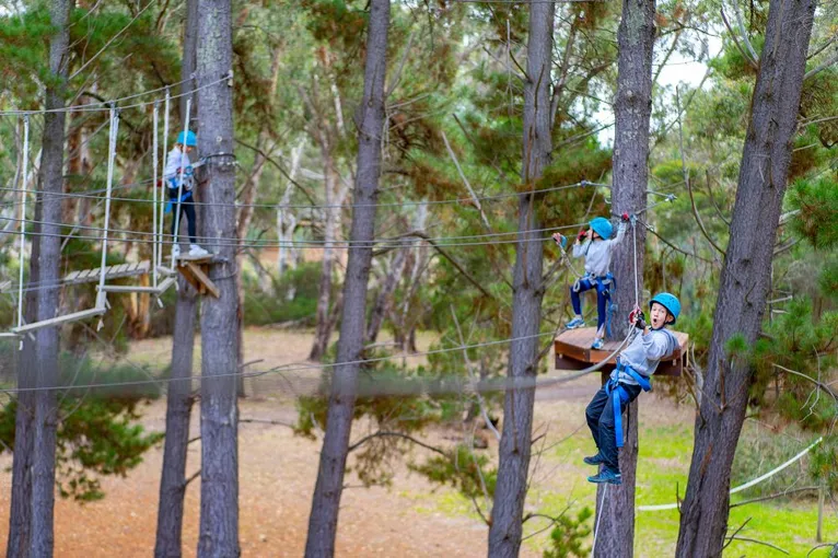 Rock Climbing and Ropes Course Experience, 70 Minutes - Adelaide