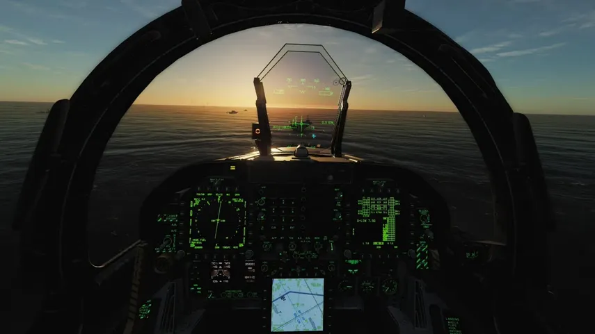 Melbourne Virtual Reality F/A-18 Fighter Jet Experience
