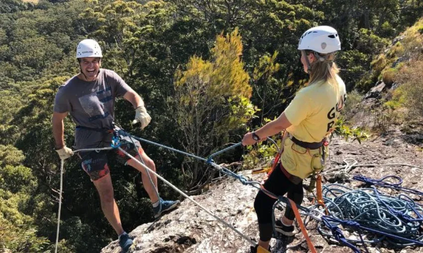 Morning Rock Climb Noosa