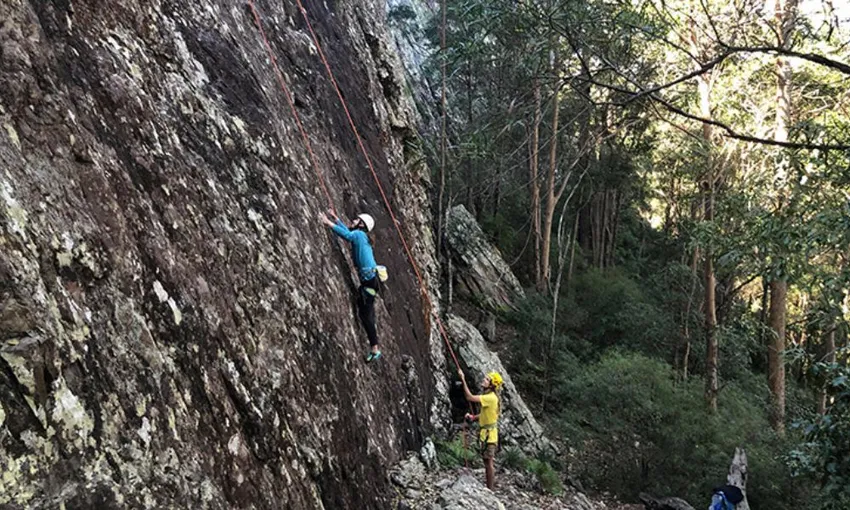 Morning Rock Climb Noosa