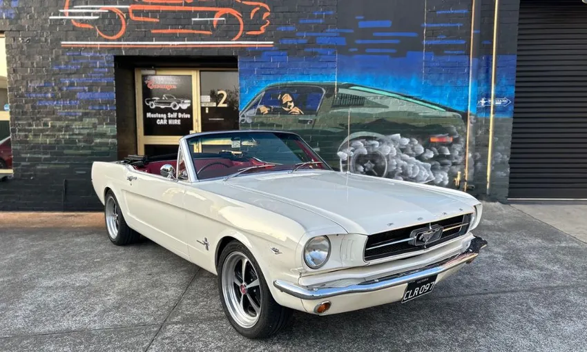 Moorabbin 1965 Ford Mustang Convertible Car Hire, Full Day