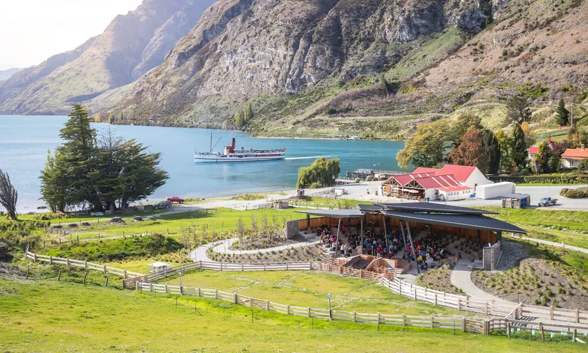 Queenstown Lake Cruise and Walter Peak Farm Tour