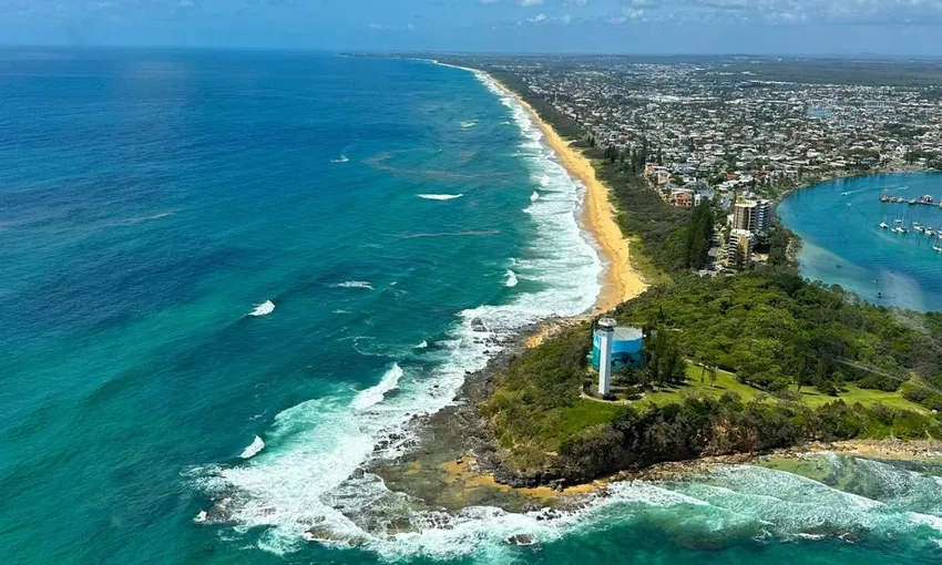 Coolum Beach Scenic Helicopter Ride - Caloundra, Sunshine Coast - For 2