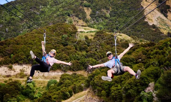 Zipline Adventure & 4x4 Tour, 4 Hours - Kaikōura