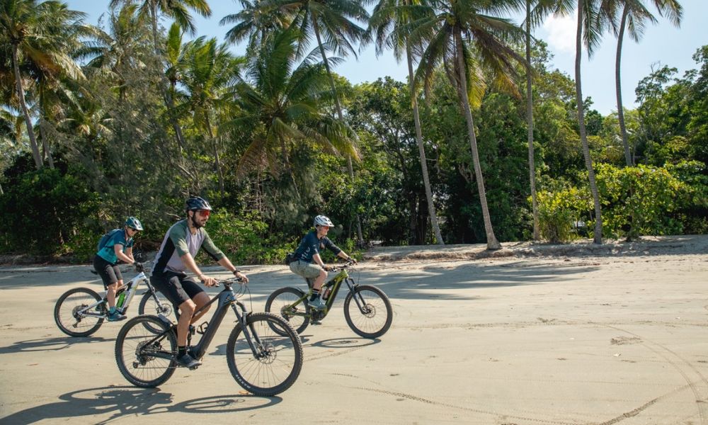 Hartley’s Falls e-Mountain Bike Tour, Full Day - Departing Palm Cove
