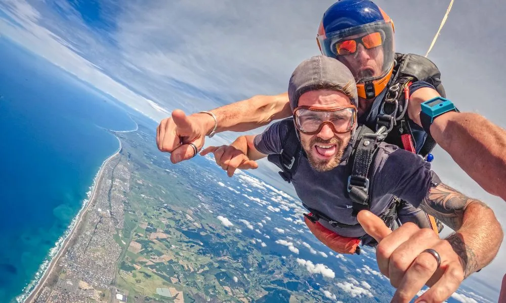 12,000ft Skydive Mount Maunganui Peninsula | Experience Oz + NZ-3