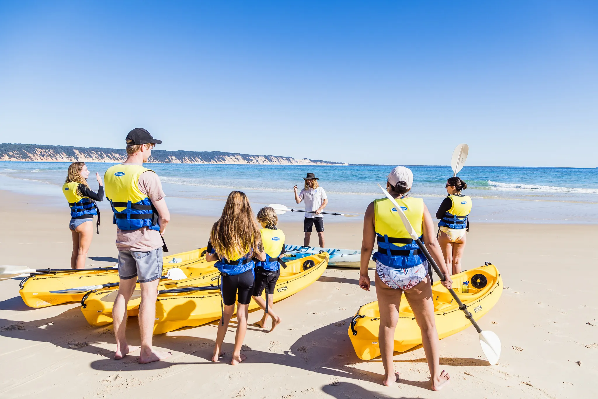 Dolphin Ocean Kayak Tour & Beach 4X4 Adventure - Noosa - Book Now | Experience Oz-12