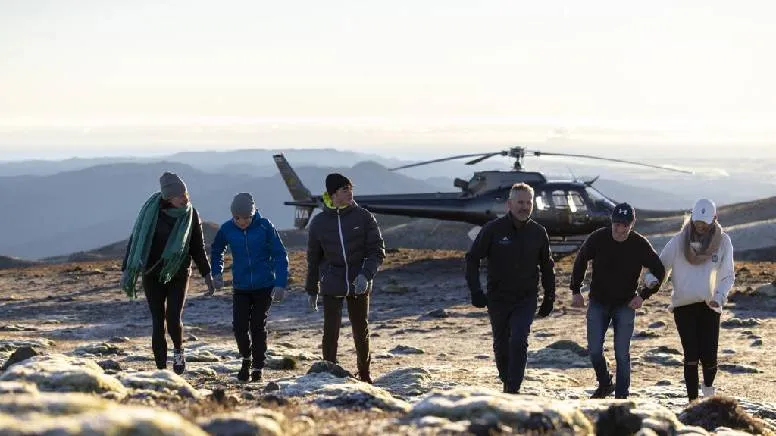 Helicopter Flight,  Landing & Guided Walk - Mount Tarawera 