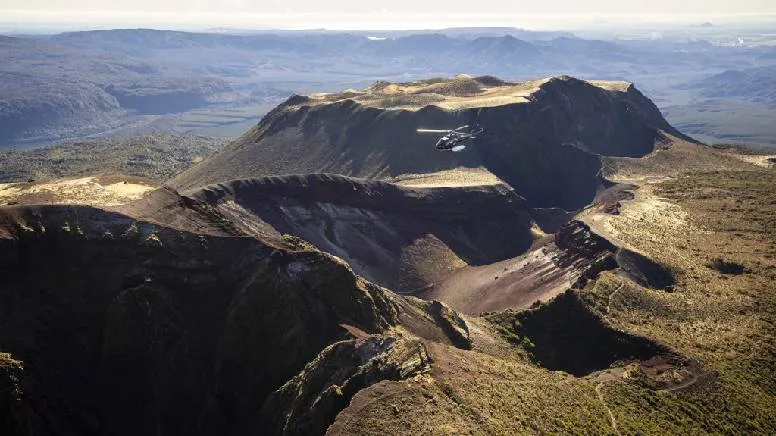Helicopter Flight,  Landing & Guided Walk - Mount Tarawera 