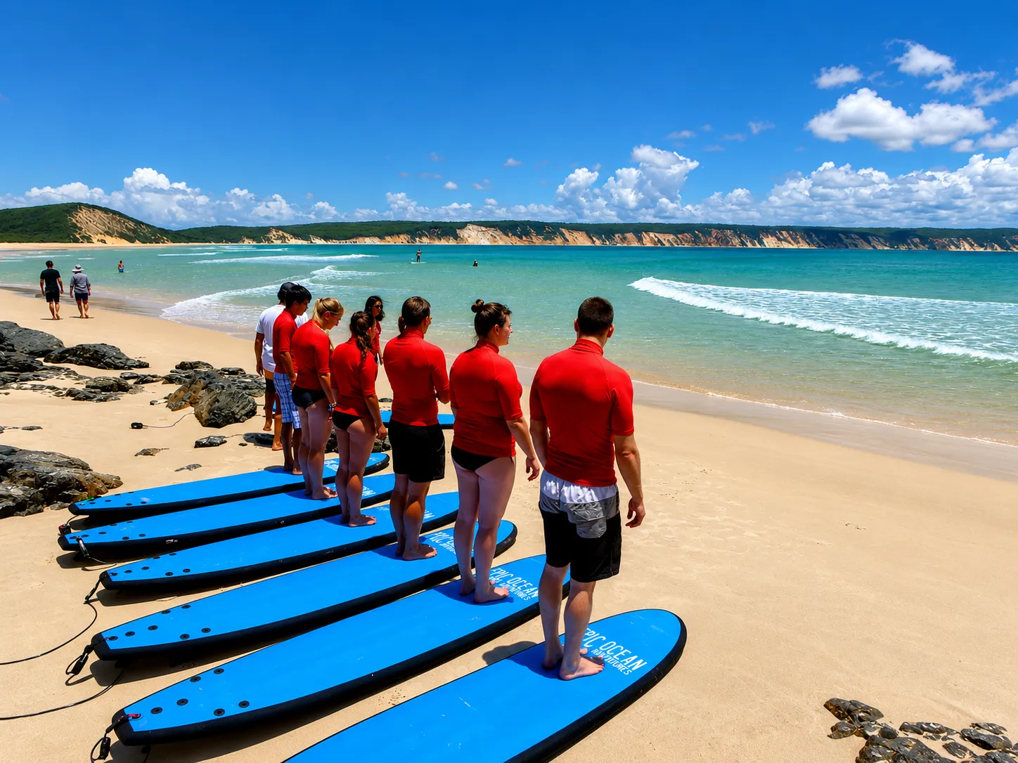 Learn to Surf Lesson Safari | Experience Oz + NZ-7