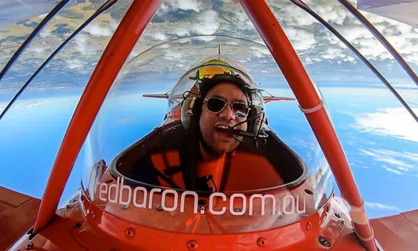  Intense Aerobatics Experience in an Open Cockpit Biplane, 30 Minutes - Sydney