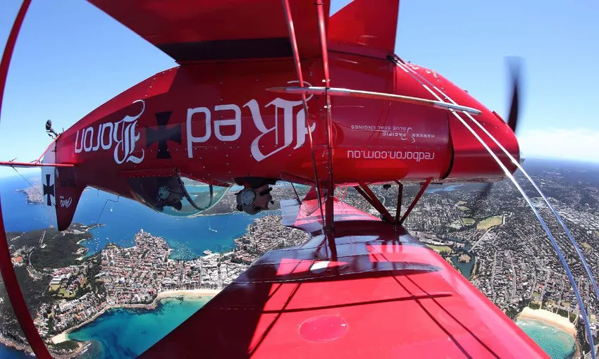 Open Cockpit Biplane Flight, 60 minutes - Sydney and Northern Beaches