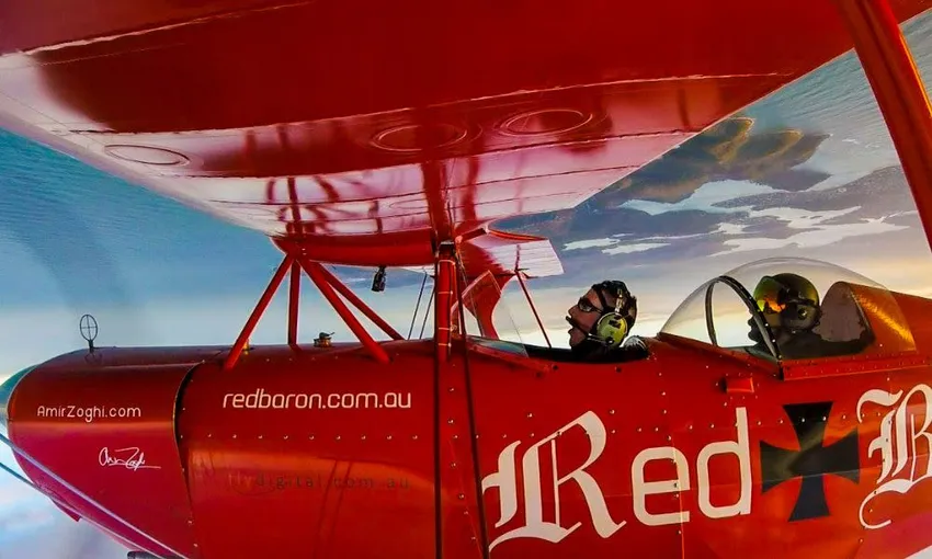 Open Cockpit Biplane Flight, 60 minutes - Sydney and Northern Beaches