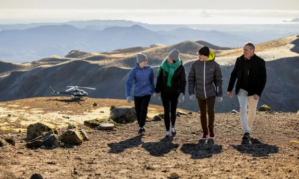 Helicopter Tour & Dual Landing in Rotorua