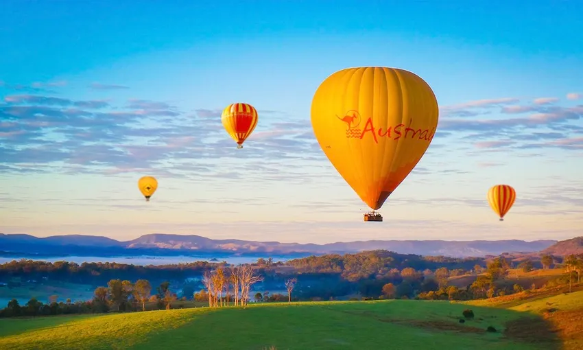 Hot Air Balloon Gold Coast with FREE iFLY Indoor Skydiving