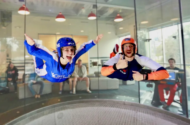 Hot Air Balloon Gold Coast with FREE iFLY Indoor Skydiving