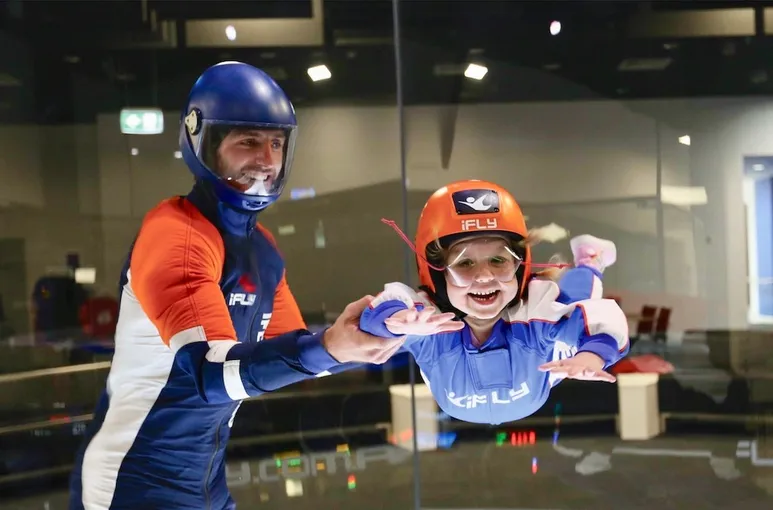 Hot Air Balloon Gold Coast + FREE iFLY indoor skydiving