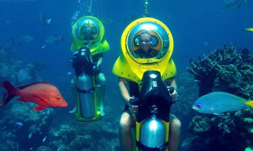 Full Day Great Barrier Reef & Green Island Combo