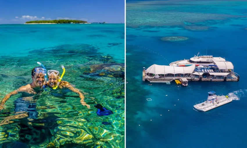 Full Day Great Barrier Reef & Green Island Combo