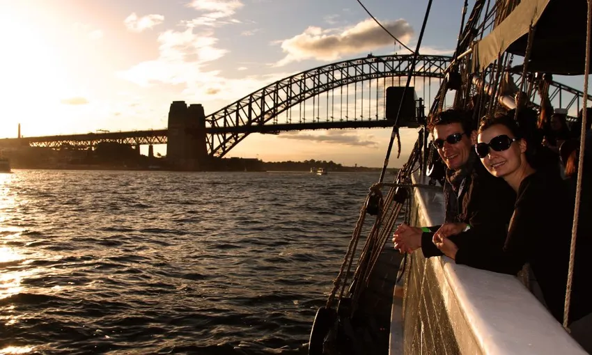 Tall Ship Twilight Dinner Cruise Sydney Harbour | Experience Oz