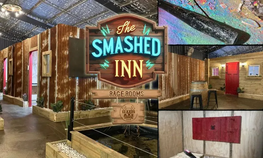 30 Minute Rage Room Session at The Smashed Inn - Brisbane