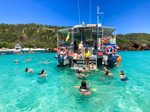 Dolphin & Tangalooma Wrecks Snorkelling Cruise with Lunch