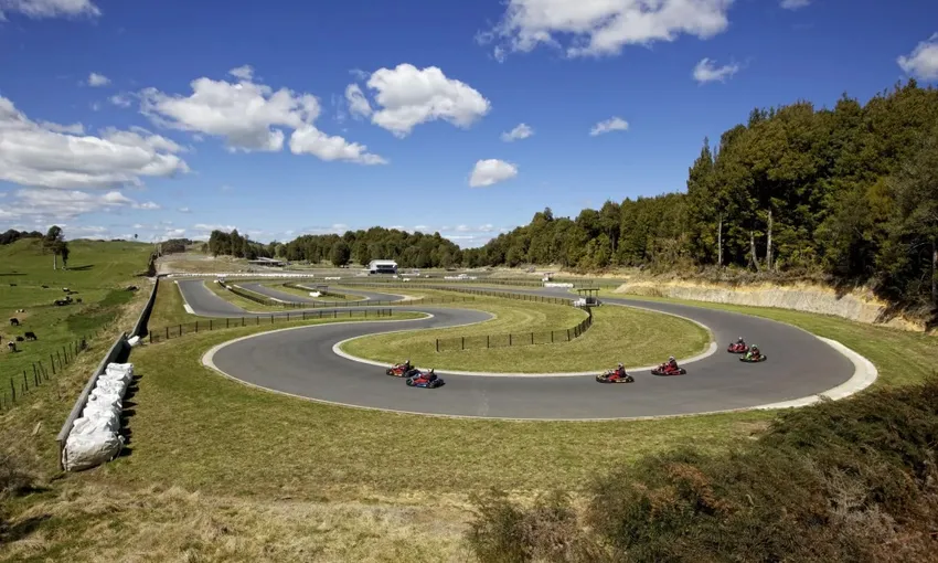 Outdoor Go Karting Circuit, 30 Minutes - Rotorua