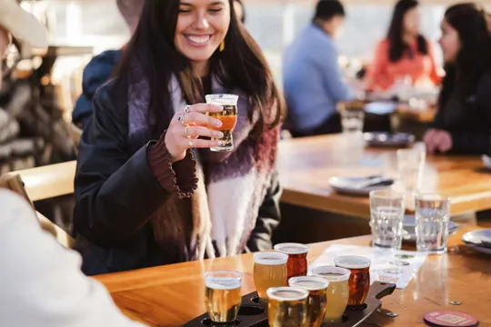 Half Day Twilight Wine and Craft Beer Tour from Queenstown