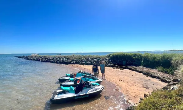 Jetski Adventure from Brisbane to Moreton Bay - 4 Hours