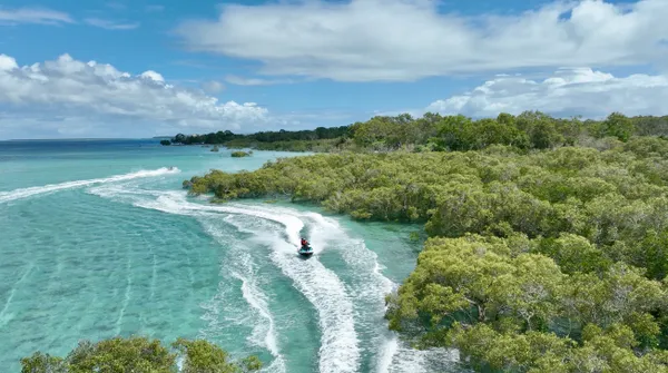 Jetski Adventure from Brisbane to Moreton Bay - 4 Hours