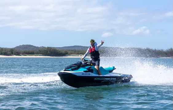 Jetski Adventure from Brisbane to Moreton Bay - 4 Hours