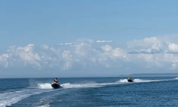 Jetski Adventure from Brisbane to Moreton Bay - 4 Hours