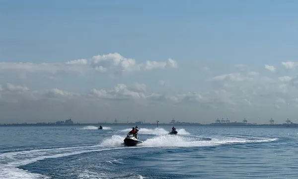 Jetski Adventure from Brisbane to Moreton Bay - 4 Hours