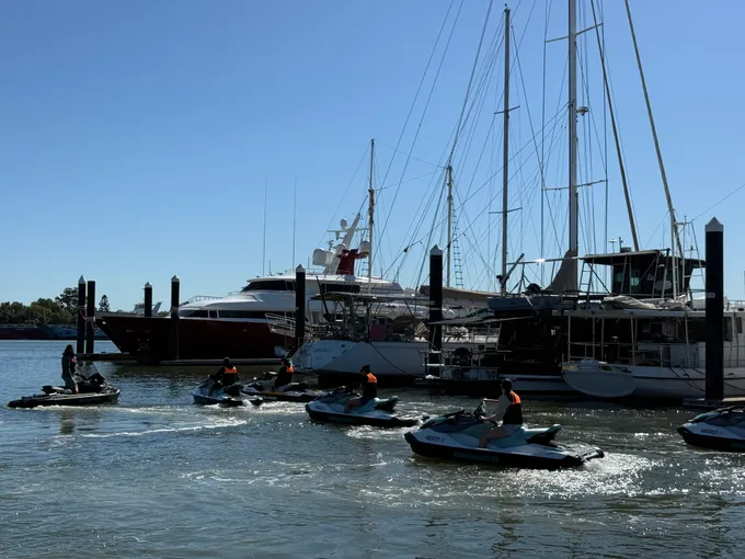 Jetski Adventure from Brisbane to Moreton Bay - 4 Hours | Experience Oz