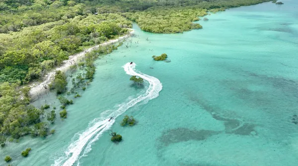 Jetski Adventure from Brisbane to Moreton Bay - 4 Hours