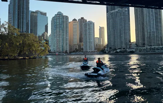 Sunset Jetski Tour on the Brisbane River - 2 Hours