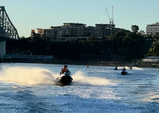 Sunset Jetski Tour on the Brisbane River - 2 Hours