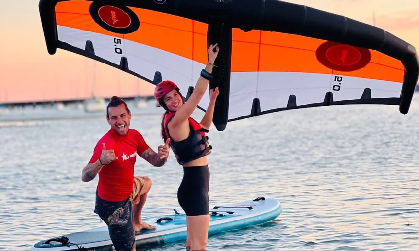 Private Wing Foiling Lesson, 2 Hours - Melbourne - Up To 2