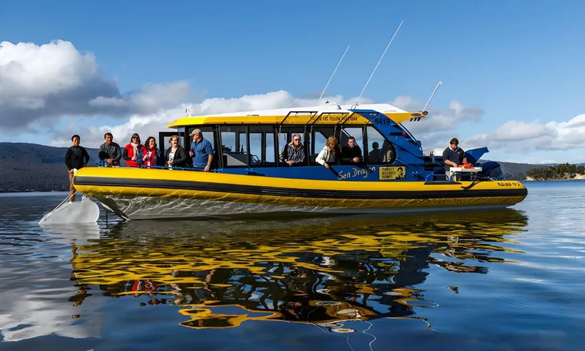 Gourmet Tasmanian Seafood Seduction Cruise from Hobart | Experience Oz
