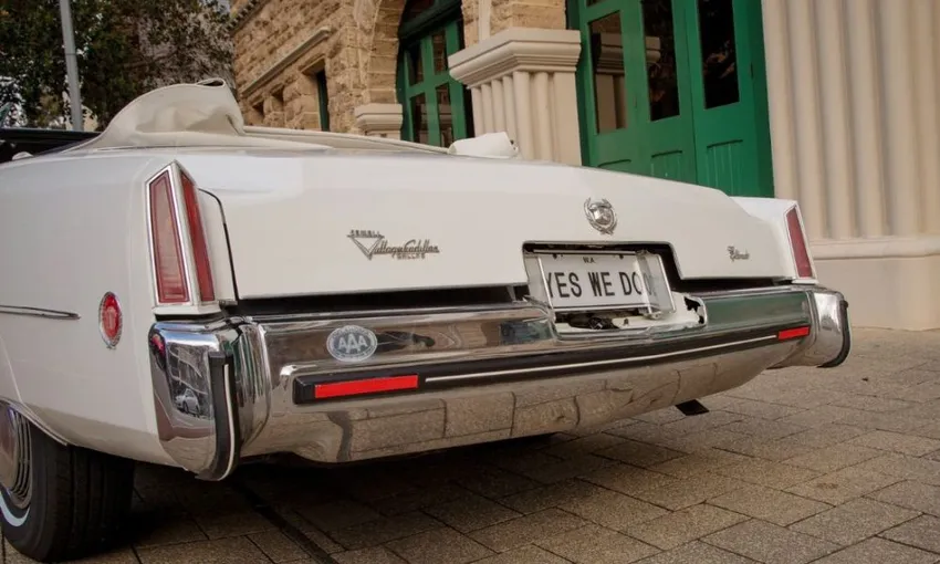 1973 Cadillac Convertible Tour, Swan Valley - For Up to 5